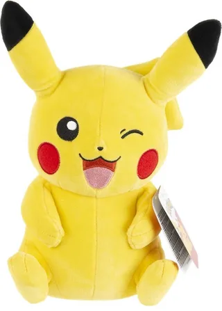 Pokemon Pluche - Winking Sitting Pikachu van Jakks Pacific – cover 1 van 4