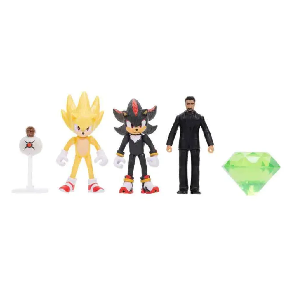 Sonic 3 The Movie Multipack Med Figurer Serie 2 6 Cm från Jakks Pacific – omslag