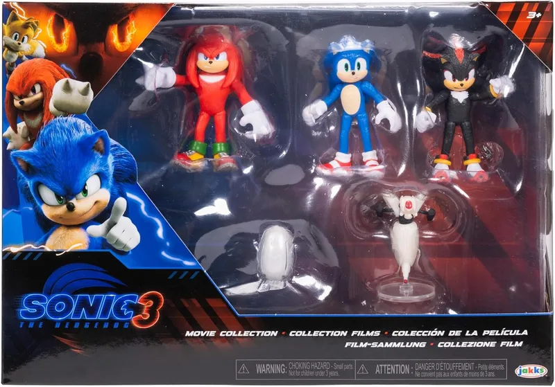 Sonic 3 the Movie Figure - 5 Pack van Jakks Pacific – cover