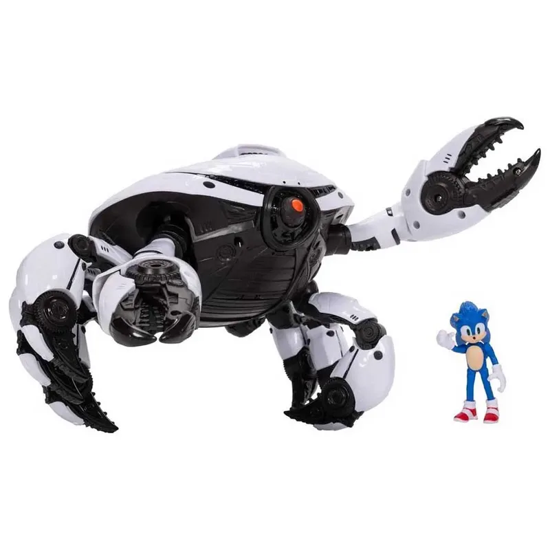 Sonic 3 the Movie Figure - Crab Mech Battle Playset van Jakks Pacific – cover 2 van 6