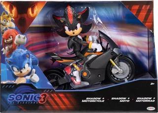 Sonic 3 the Movie Figure - Shadow With Vehicle van Jakks Pacific – cover 1 van 2