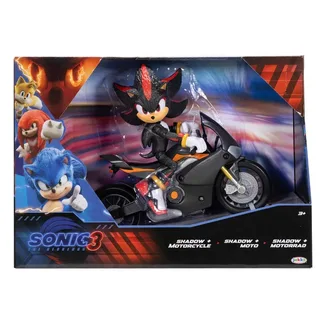 Sonic 3 the Movie Figure - Shadow With Vehicle van Jakks Pacific – cover 2 van 2