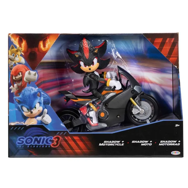 Sonic 3 the Movie Figure - Shadow With Vehicle van Jakks Pacific – cover 2 van 2