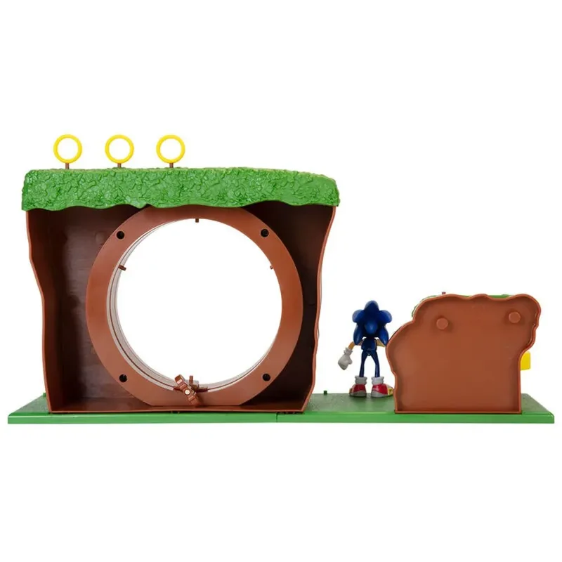 Sonic Action Figure - Green Hill Zone Playset by Jakks Pacific – cover 2 of 5