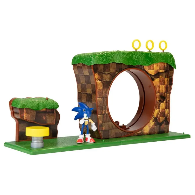 Sonic Action Figure - Green Hill Zone Playset by Jakks Pacific – cover 3 of 5
