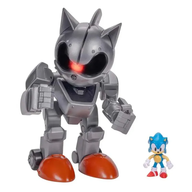 Sonic Action Figure Play Set - Giant Mecha Sonic vs Sonic by Jakks Pacific – cover 4 of 6