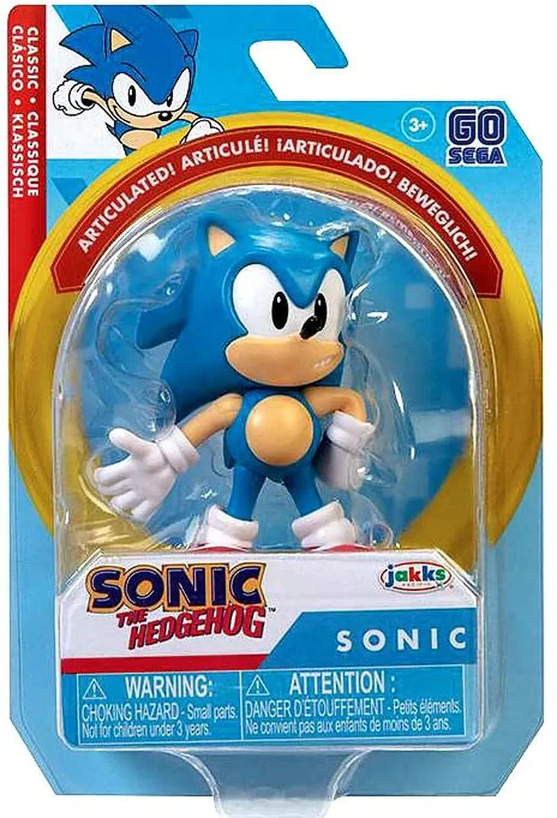 Sonic Articulated Figure - Sonic (6cm) (Classic Version) by Jakks Pacific – cover