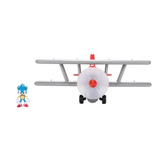 Sonic the Hedgehog Figure - The Tornado Biplane Playset by Jakks Pacific – cover 2 of 6