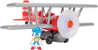Sonic the Hedgehog Figure - The Tornado Biplane Playset by Jakks Pacific – cover 1 of 6