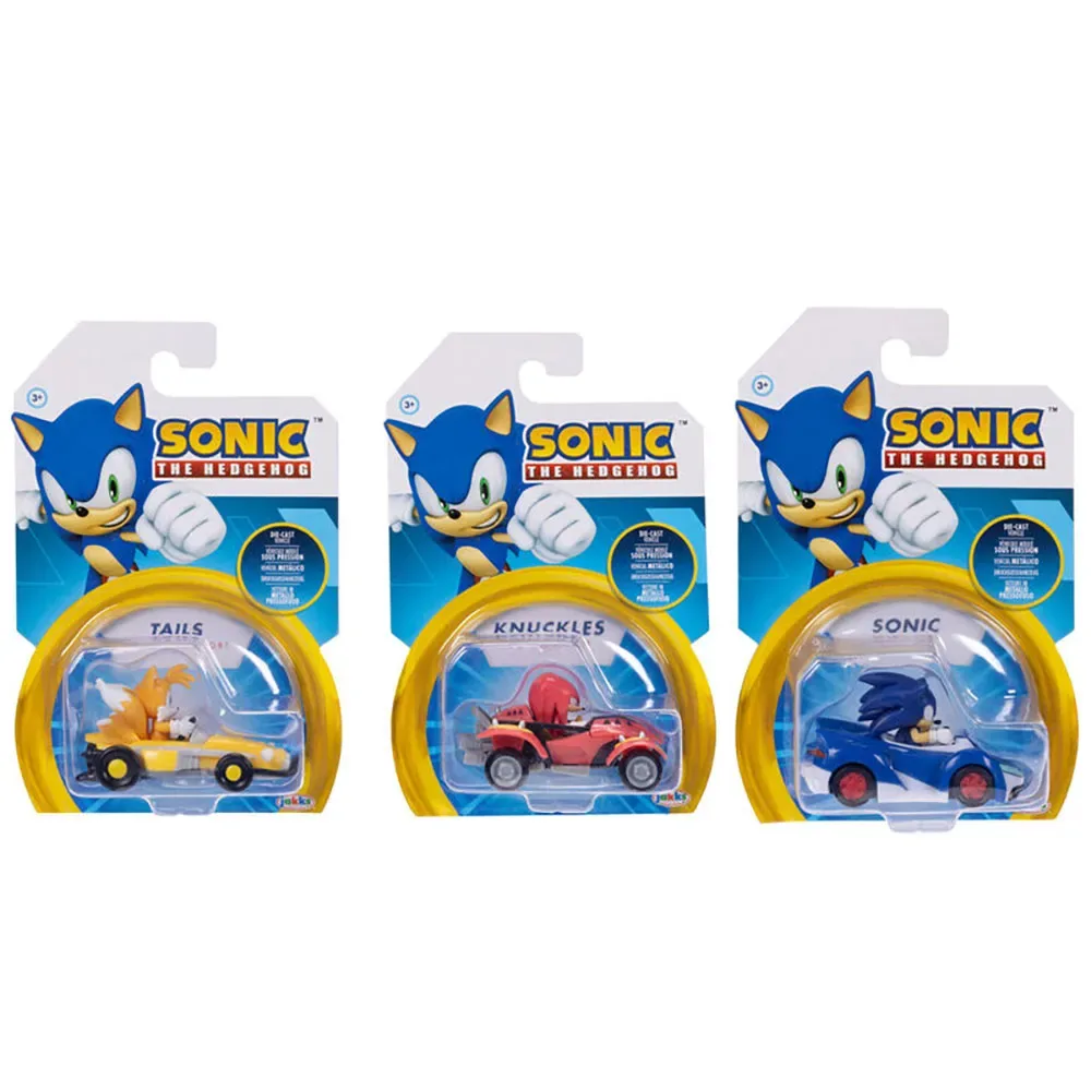 Sonic The Hedgehog Serie 6 Voertuigfiguur de Jakks Pacific – jaquette