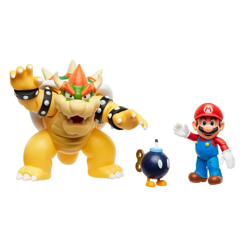 Super Mario Action Figure - Bowser Lava Battle Set van Jakks Pacific – cover 2 van 3