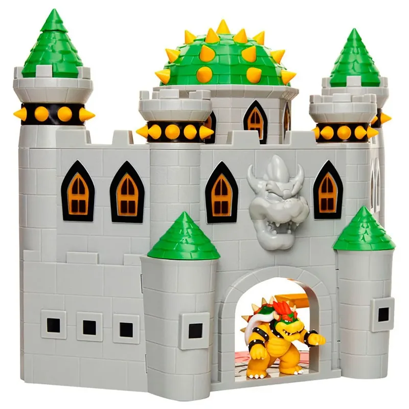 Super Mario Action Figure Deluxe Bowser's Castle Playset van Jakks Pacific – cover 4 van 6