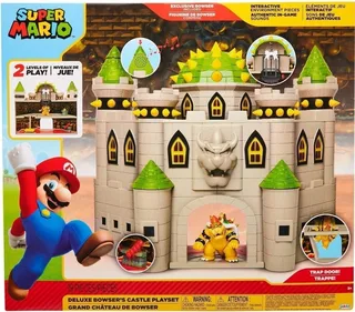 Super Mario Action Figure Deluxe Bowser's Castle Playset van Jakks Pacific – cover 1 van 6
