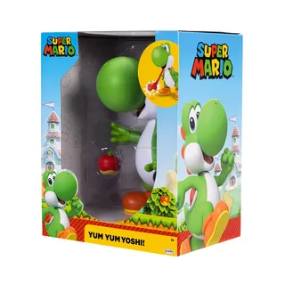Super Mario Action Figure - Yum Yum Yoshi with Extendable Tongue de Jakks Pacific – jaquette 2 sur 5