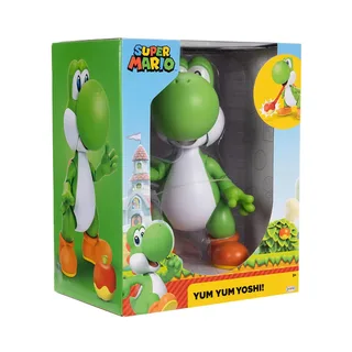Super Mario Action Figure - Yum Yum Yoshi with Extendable Tongue de Jakks Pacific – jaquette 3 sur 5
