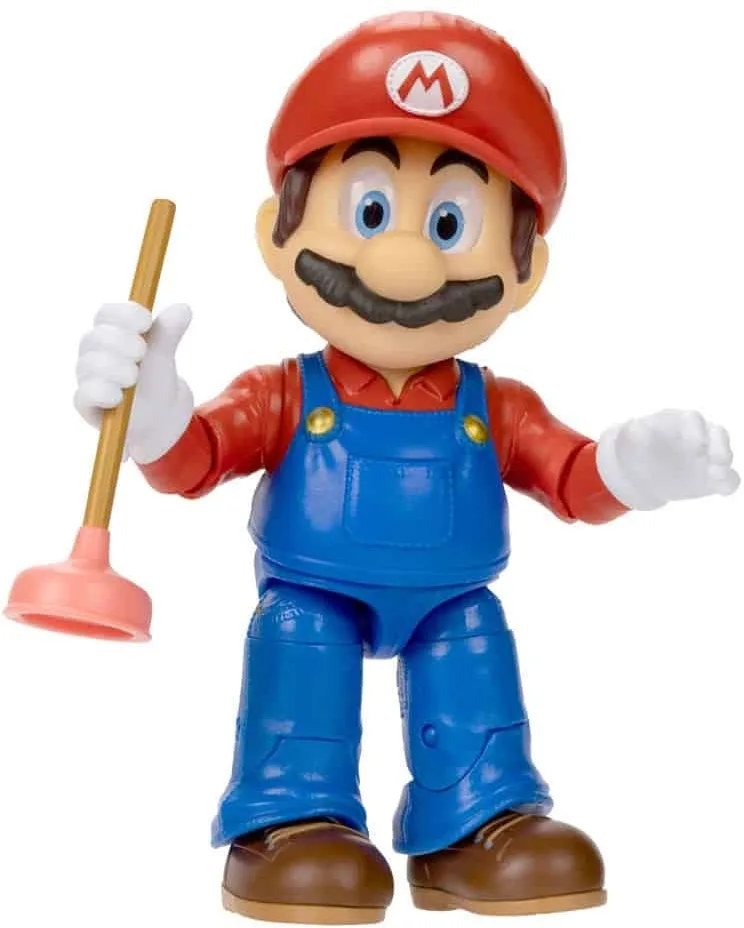 Super Mario Bros Movie Articulated Figure - Mario by Jakks Pacific – cover