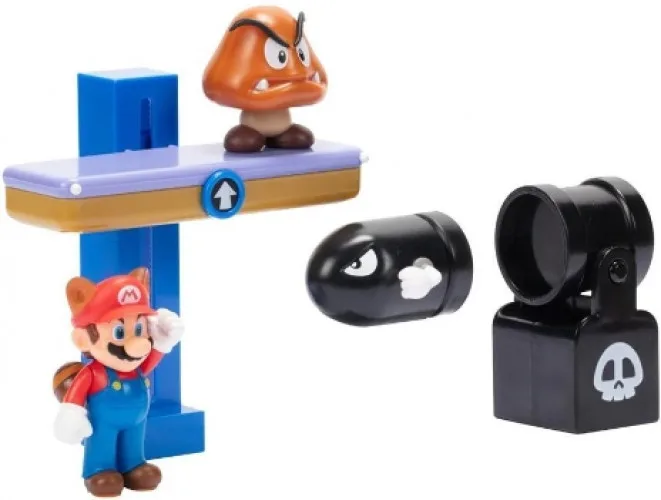Super Mario Diorama Set - Switchback Hill by Jakks Pacific – cover