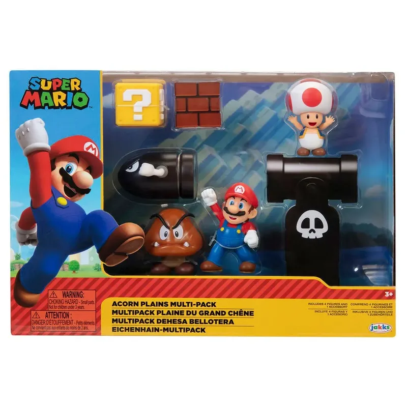 Super Mario Figure Set - Acorn Plains by Jakks Pacific – cover 5 of 5
