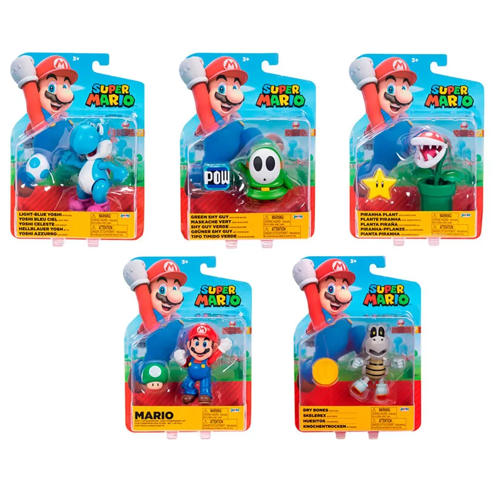 Super Mario Figuur Serie 40 6 Assorti Geassorteerd 10 Cm by Jakks Pacific – cover
