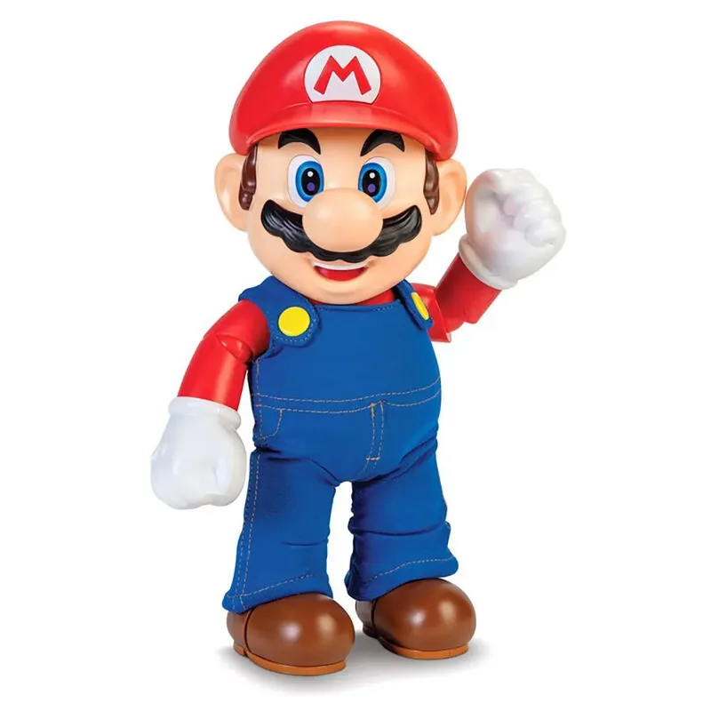 Super Mario - It's-a Me, Mario! Interactive Figure (31cm) van Jakks Pacific – cover 4 van 6