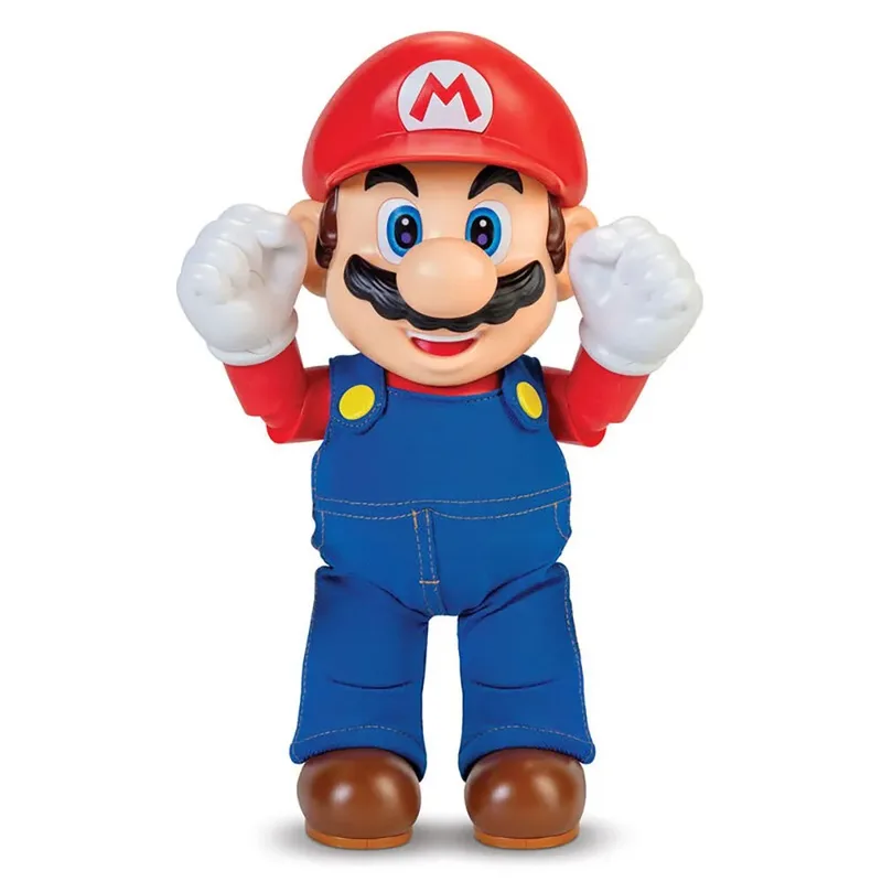 Super Mario - It's-a Me, Mario! Interactive Figure (31cm) van Jakks Pacific – cover 5 van 6