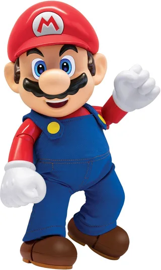 Super Mario - It's-a Me, Mario! Interactive Figure (31cm) van Jakks Pacific – cover 1 van 6