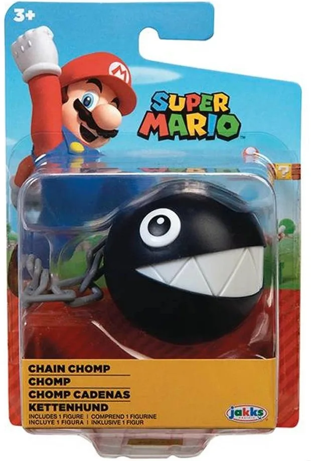 Super Mario Mini Action Figure - Chain Chomp by Jakks Pacific – cover