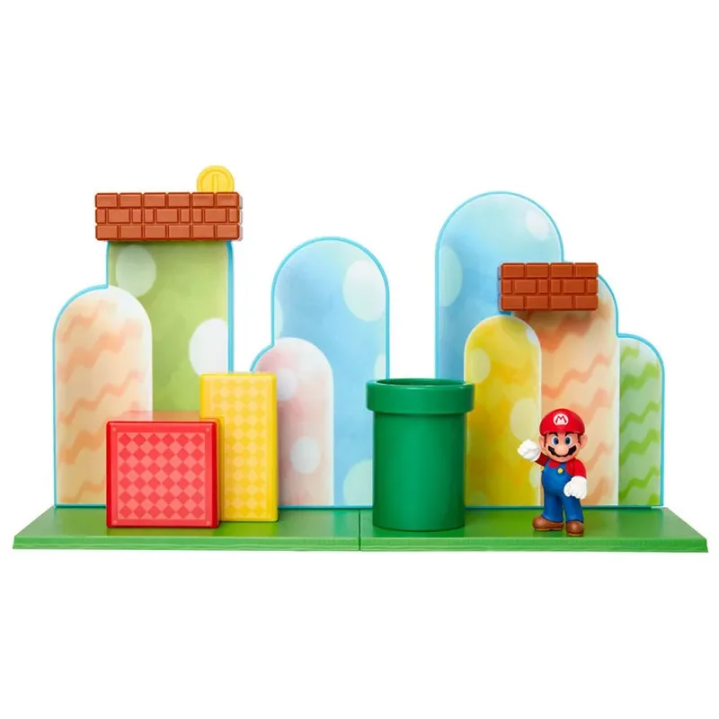 Super Mario Playset - Acorn Plains van Jakks Pacific – cover 3 van 5