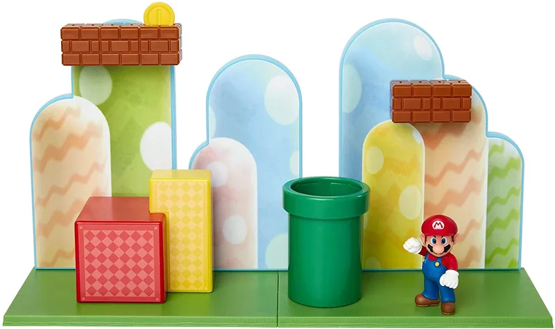 Super Mario Playset - Acorn Plains van Jakks Pacific – cover 1 van 5