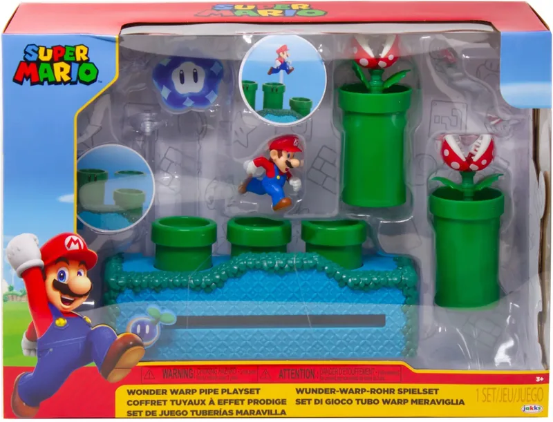 Super Mario Wonder Playset - Warp Pipe by Jakks Pacific – cover