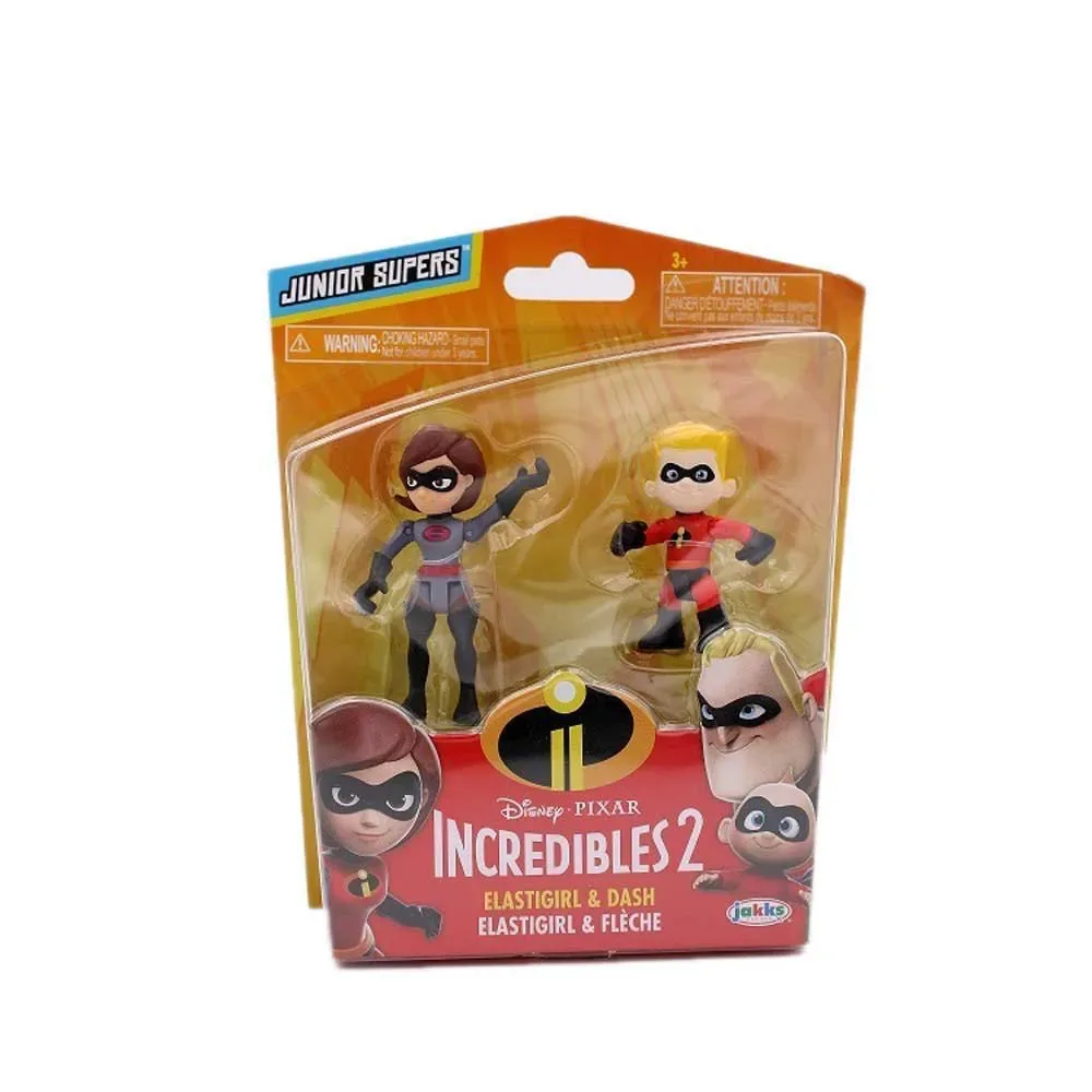 The Incredibles 2 Elastigirl En Dash Figuren van Jakks Pacific – cover