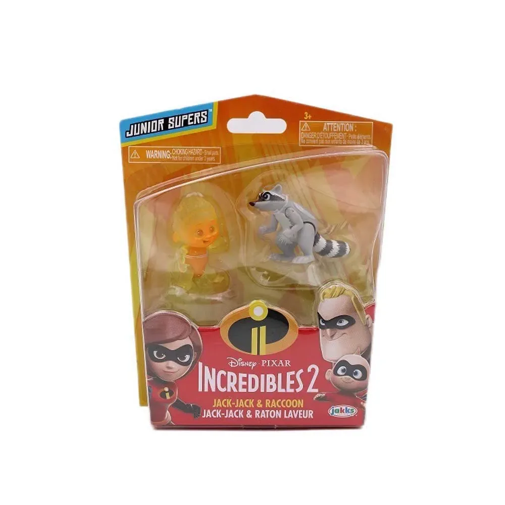 The Incredibles Jack 2 En Wasbeerfiguur van Jakks Pacific – cover