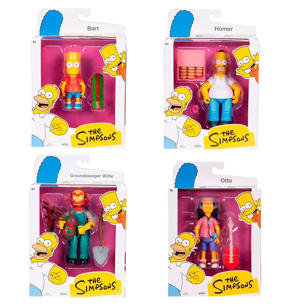 The Simpsons Serie 1 Figuur 4 Willekeurige Verzending Geassorteerd 13 Cm van Jakks Pacific – cover