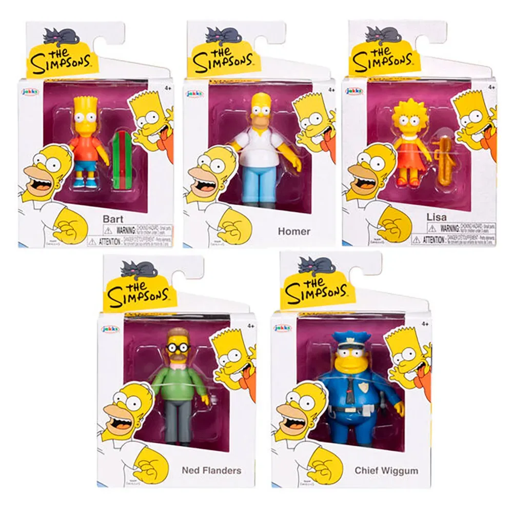 The Simpsons Serie 1 Figur 8 Slumpmässig Leverans Blandad 6 Cm från Jakks Pacific – omslag