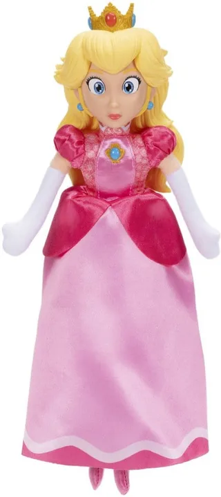 The Super Mario Bros Galaxy Movie Pluche Figure - Princess Peach by Jakks Pacific – cover 1 of 5