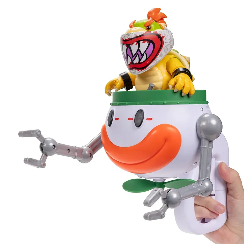 The Super Mario Galaxy Movie Action Figures - Bowser Jr. with Clown Car by Jakks Pacific – cover 4 of 6