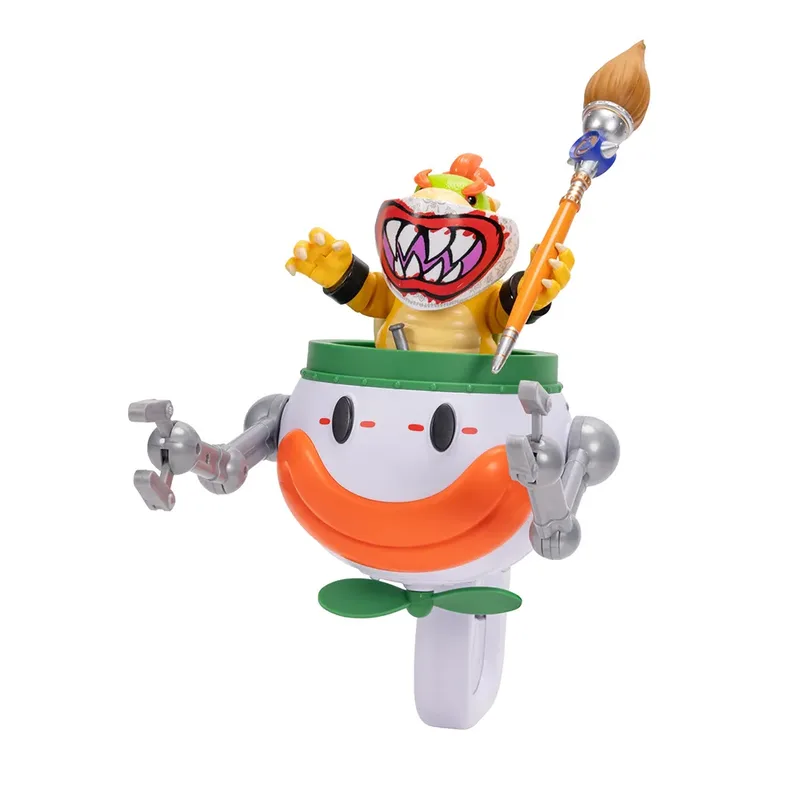 The Super Mario Galaxy Movie Action Figures - Bowser Jr. with Clown Car by Jakks Pacific – cover 3 of 6