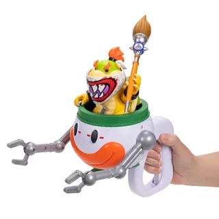 The Super Mario Galaxy Movie Action Figures - Bowser Jr. with Clown Car by Jakks Pacific – cover 6 of 6