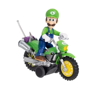 The Super Mario Galaxy Movie Action Figures - Motorcycle Luigi van Jakks Pacific – cover 3 van 4