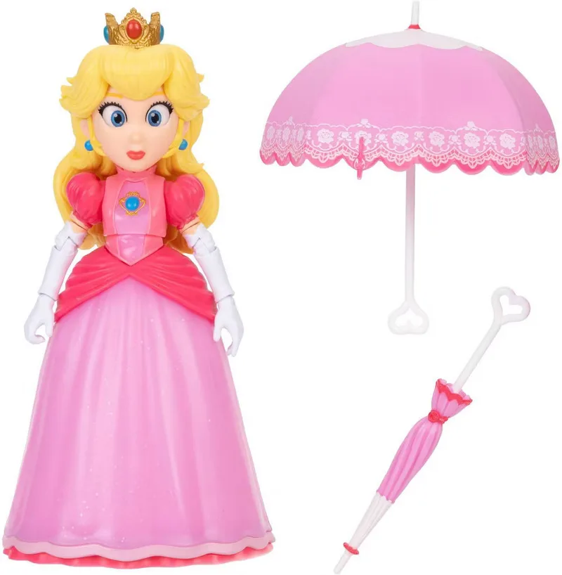The Super Mario Galaxy Movie Action Figures - Peach van Jakks Pacific – cover 1 van 3