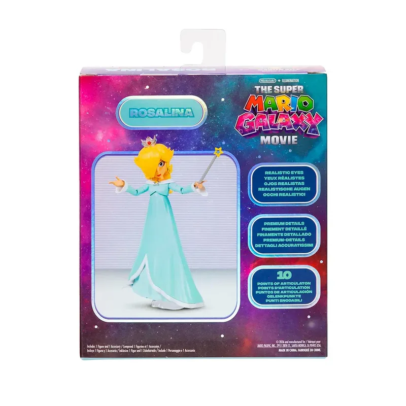 The Super Mario Galaxy Movie Action Figures - Rosalina by Jakks Pacific – cover 6 of 6