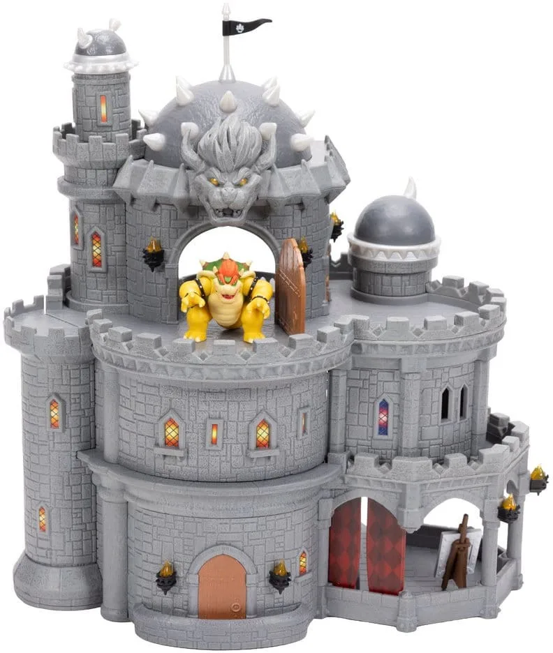 The Super Mario Galaxy Movie Deluxe Playset - Bowser Castle by Jakks Pacific – cover 1 of 5