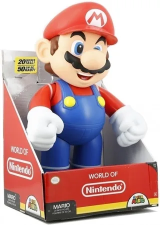 World of Nintendo Big Size Figure Mario (46cm) de Jakks Pacific – jaquette 1 sur 5
