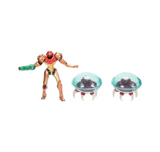 World of Nintendo Metroid Mini Figure 3-Pack - Samus Bounty Hunter by Jakks Pacific – cover 3 of 3