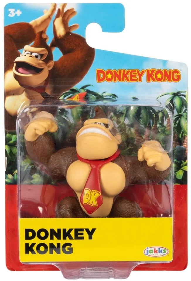 World of Nintendo Mini Figure - Donkey Kong van Jakks Pacific – cover