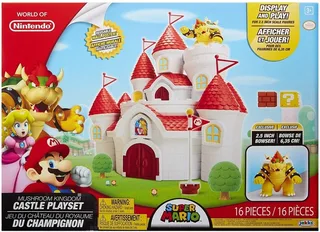 World of Nintendo - Mushroom Kingdom Castle Playset van Jakks Pacific – cover 1 van 5