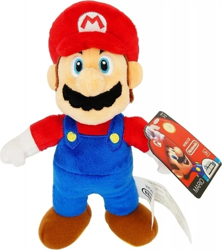World of Nintendo Pluche - Mario (18cm) de Jakks Pacific – jaquette