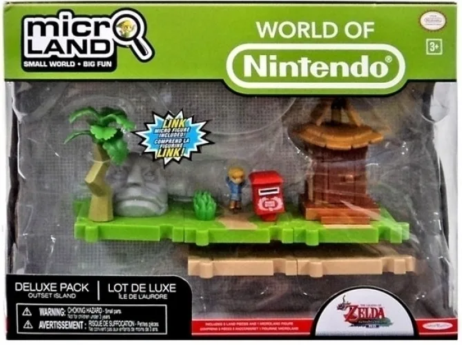 Zelda Microland Playset Deluxe - Outset Island by Jakks Pacific – cover