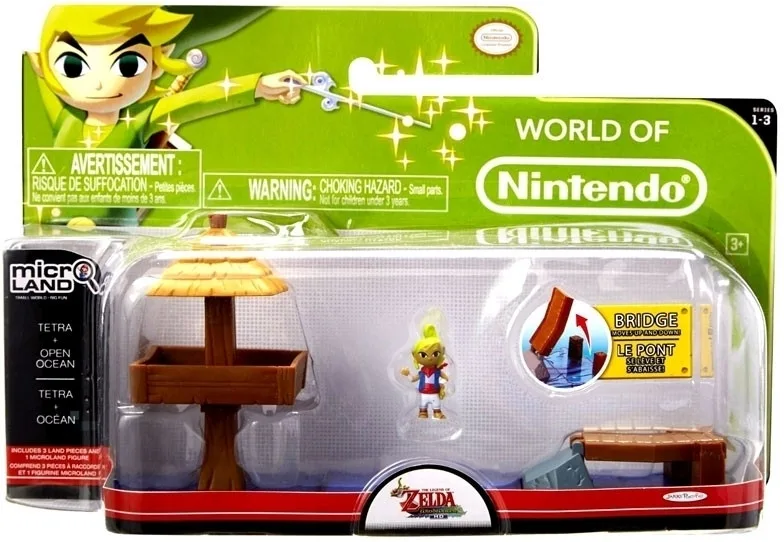 Zelda Microland Playset - Open Ocean with Tetra by Jakks Pacific – cover