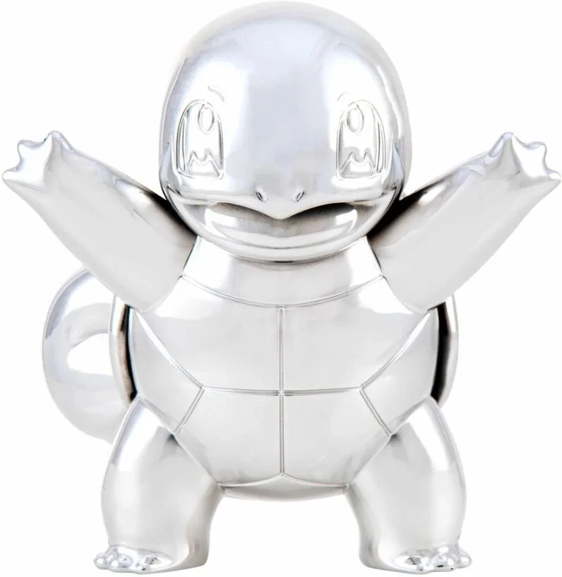 Pokemon 25th Anniversary Figure - Silver Squirtle van Jazwares – cover